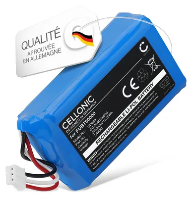 Image de CELLONIC 1x Batterie pour Domotique / Smart Home Batterie Abus FUAA50000, FUAA50010, FUAA50100 FUAA50000, FUAA50010 (2400mAh, 3.0V) de CELLONIC - (2400mAh, 3V)