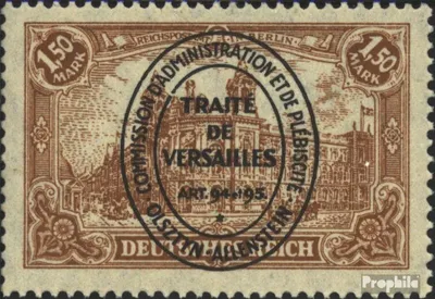Produktbild von Briefmarken Allenstein 1920 Mi 26a mit Falz Germania