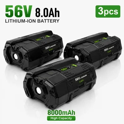 Produktbild von Akku-Batteriepack - BA2800 56 V - Lithium-Ionen - 8,0 Ah - 3er-Pack - Wiederaufladbar