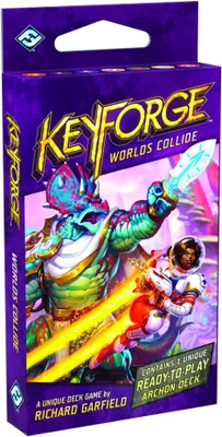Produktbild von Asmodee Keyforge: Kollidierende Welten, Kartenspiel, Sammelkartenspiel, 14 Jahr(e), 45 min, Familienspiel