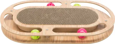 Produktbild von TRIXIE Kratzpappe mit Holzrahmen - diverse - 46 × 4 × 25 cm