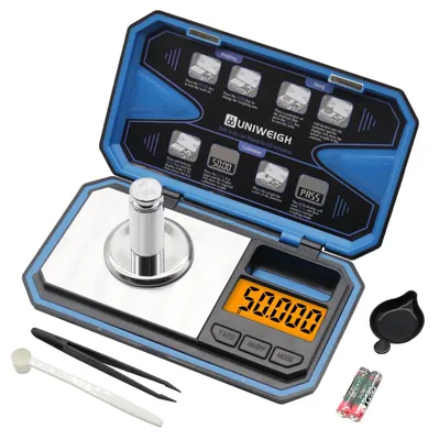 Milligrammwaage 50 g / 0,001 g, kompakte Präzisionswaage