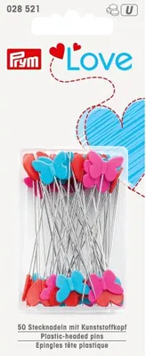 Produktbild von Prym Love Stecknadeln KST-Kopf 50 x 0,60 sortiert