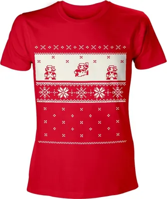 Produktbild von Nintendo - Super Mario X-Mas Print : Men XL