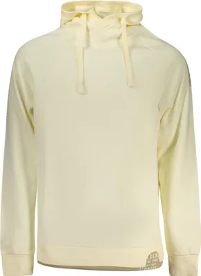 Produktbild von Herren-Kapuzen-Sweatshirt Weiß: Gefüttert & Mit Kontrastdetails