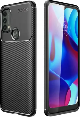 Zdjęcie produktu dla Etui Motorola Moto E20 Silikonowe TPU Czarne BAIDIYU Ochronne Obudowa