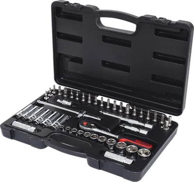 Obrázek produktu pro KS TOOLS 3/8" CHROMEplus Steckschlüssel-Satz 46-tlg. 918.0846