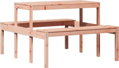 Produktbild von Picknicktisch 110x134x75 cm Massivholz Douglasie