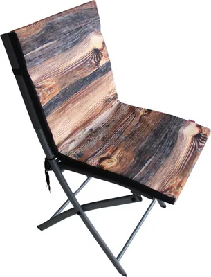 Produktbild von Wasserdichtes Kissen für TIP Gartenstuhl mit Rückenlehne 80x40x2.5 cm Holzmaserung