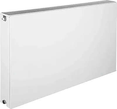 Image de Radiateur à plaques, puissance calorifique pour une température de sortie de 75 °C (H : 50) : 985 W, blanc, 60 x 60 cm