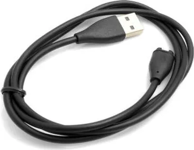 Produktbild von SYSTEM-S USB Kabel für Garmin Smartwatch vivoactive 3 Fenix 5 100cm In Schwarz
