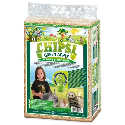 Productafbeelding van Persmateriaal: Chipsi Green Apple, 60 liter