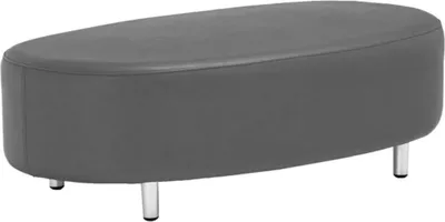 Produktbild von Sitzhocker >Aalborg< in schwarz - 122x70x40 (LxBxH)