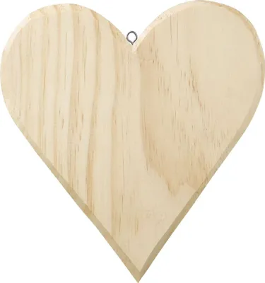 Produktbild von Holz-Herz Ca. 21 X 19,5 Cm