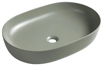 Immagine prodotto di Lavabo da appoggio in Vetroceramica ARDEA, 60,5 x 41,5 cm, Verde