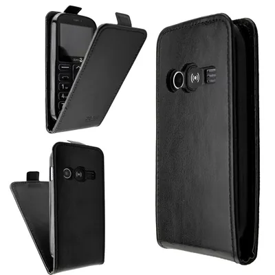 Zdjęcie produktu dla Pokrowiec ochronny dla Doro 1360 / 1361 / 1362 Flipcase Protection w kolorze czarnym