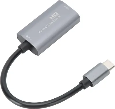 Obrázek produktu pro Videokapacitní karta TYPEC HDMI na TypeC 4K 1080P Game Live Silver Gray Free Drive Z29A