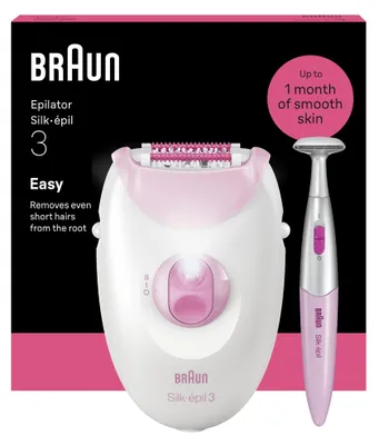 Zdjęcie produktu dla Depilator BRAUN Silk·épil 3, kolor: biały