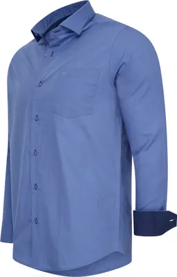 Immagine prodotto di Cappuccino Italia - Maglia a tinta unita blu - Grande XL