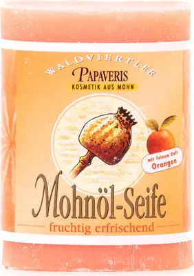 Produktbild von Waldviertler Mohnölseife Orange 100g