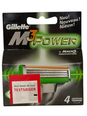 Produktbild von Gillette Mach 3 Power 4 pack