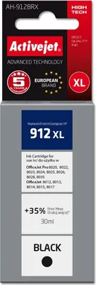 Immagine prodotto di Activejet AH-912BRX ink for HP printers, Replacement HP 912XL 3YL84AE; Premium; 1100 pages; black