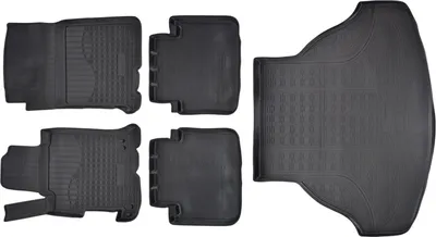 Produktbild von 3D Gummimatten Kofferraumwanne Für Honda Accord 9 Stufenheck 2013-2018, Gummi Fußmatten NORM