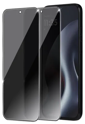Produktbild von 2-Pack Motorola Moto G87 Privacy Displayschutzfolie Privacy - Gehärtetes Glas 9H - Super Qualität 3D