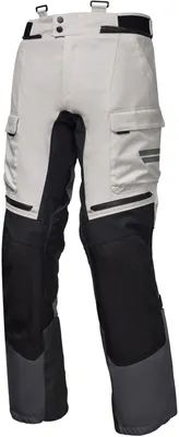 Produktbild von Modeka Atlaz Motorrad Textilhose, hellgrau/schwarz, S