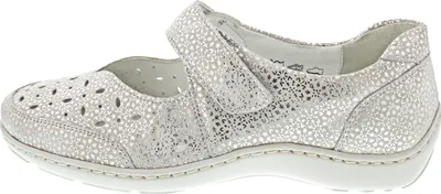 Produktbild von Waldläufer Henni Ballerina Silber in Gr. 42