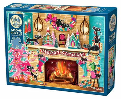 Obrázok produktu pre Merry Catmas – Puzzle s 500 dielikmi