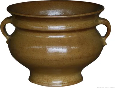 Produktbild von KERAZO Keramik großer Blumentopf Pflanzkübel Antares 70 x 60 x 50 cm frostfest, robust, standfest, Farbe: ANTK (Hellbraun)