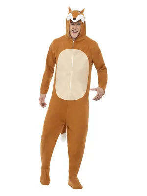 Image de Costume de renard, tout-en-un avec capuche
