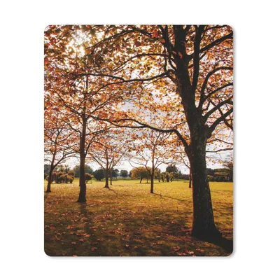 Produktbild von MuchoWow® Mauspad Mousepad Herbst - Herbstblätter - Natur 30x40 cm - Mousepads - Maus Mat - Pad - Mausunterlage - Mausmatten