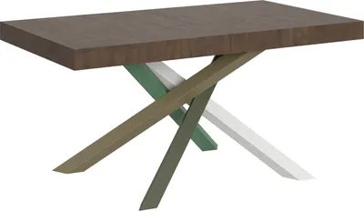 Produktbild von ITAMOBY - Ausziehtisch 160/420x90 cm Volantis Nussbaum Tischbeinein 4/A Farbkombination