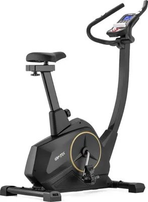 Obrázok produktu pre Magnetický bicykel Gymtek na domáce použitie - do 150 kg - 16 úrovní odporu, 10 kg zotrvačník - LCD displej - pre domácu posilňovňu, fitness