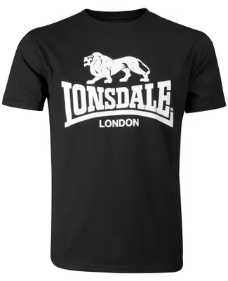 Obrázok produktu pre Pánske tričko regular fit LOGO Black 4XL Lonsdale