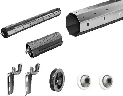 Produktbild von Rollladen Wellen Set SW60 x 0,6 mm Altbau und Neubau 8-Teilig 1,00 m