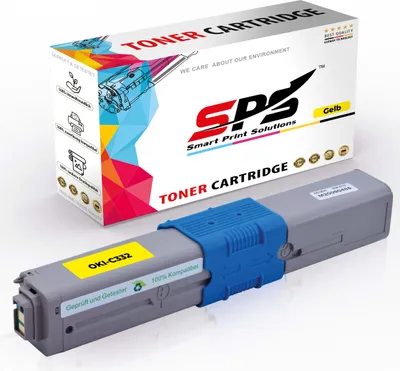 Produktbild von Kompatibel für OKI C 332 DN (46508709) Toner-Kit Gelb
