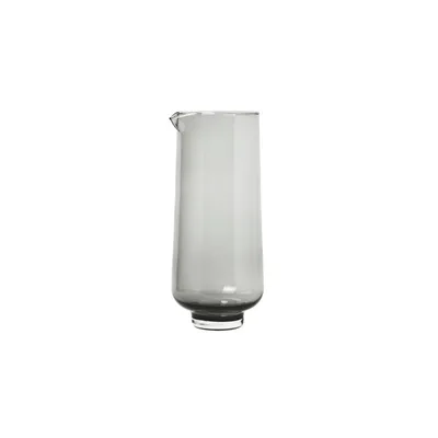 Produktbild von Blomus FLOW Wasserkaraffe, Karaffe, Wasserkrug, Glas farbig, smoke, 1.1 L, 63920