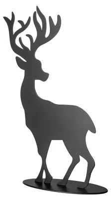 Produktbild von JASPER Figur - H.30cm - schwarz - Eisen - Wohnaccessoire - Wohnzimmer