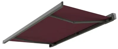 Produktbild von Spettmann SUNLITE Vollkassettenmarkise 500x300 cm Funkmotor LED Bordeaux