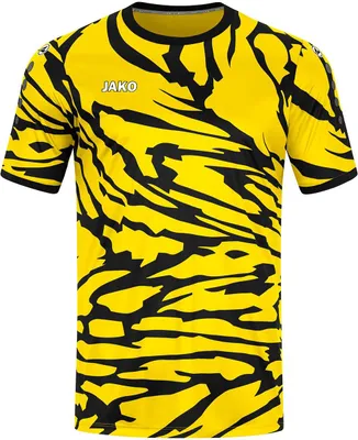 Produktbild von Jako Animal Trikot Kurzarm Kinder - Citro / Schwarz