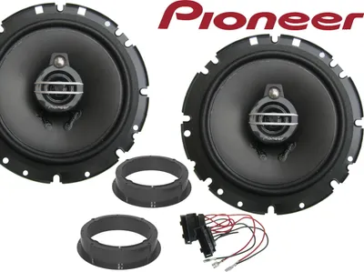 Produktbild von Pioneer 3wege passend für Skoda Fabia 2006 bis 2014 Lautsprecher Set Tür vorne