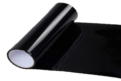 Imagen del producto de Película adhesiva para tintar cristales de automóviles, color oscuro, 30 x 180 cm, autoadhesiva, para faros y ventanas