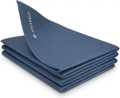 Produktbild von Famanu Yogamat faltbar - 4 mm dick - Antirutsch Fitnessmatte für Yoga und Pilates
