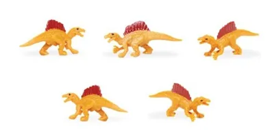 Produktbild von Safari - 347922 - Good Luck Minis - Glücksminis, Dinosaurier, Spinosaurus, ca. 3,5cm, PVC, 5 Stück