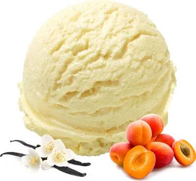 Immagine prodotto di Polvere di gelato all'albicocca e vaniglia 333 g