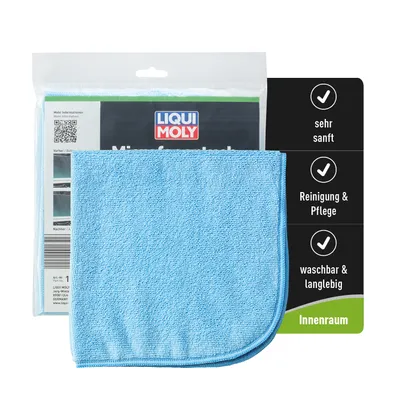 Produktbild von Liqui Moly Microfasertuch, Art.-Nr. 1651 I 40 x 40 cm Auto Trockentuch mit hoher