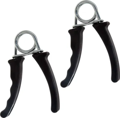 Produktbild von Handtrainer Unterarmtrainer Set 2tlg. Fingerhantel mit Metallfeder Handmuskel